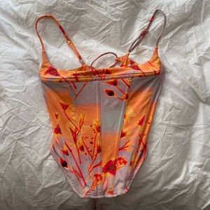 Miaou Venus corset sunrise